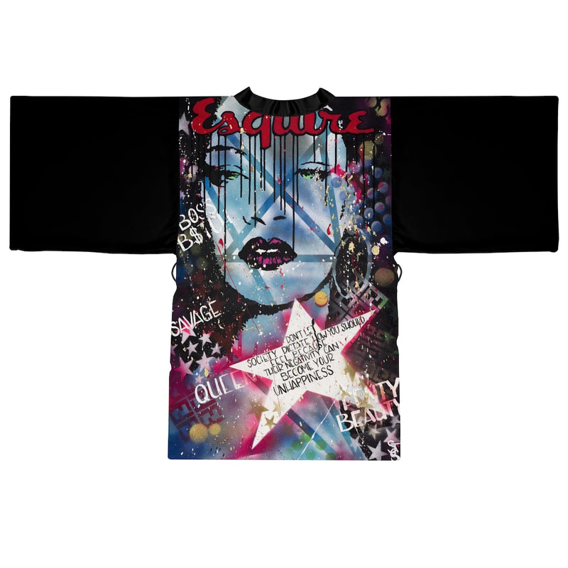 "Be The Boss" Long Sleeve Kimono Robe