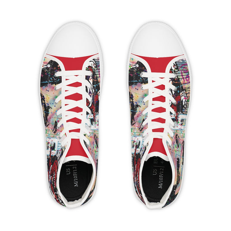 "Remember The North" Men's High Top Sneakers