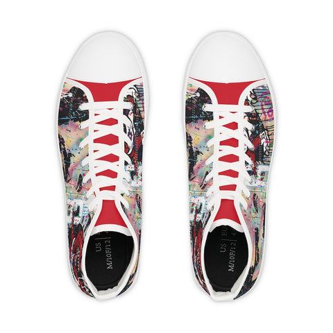 "Remember The North" Men's High Top Sneakers