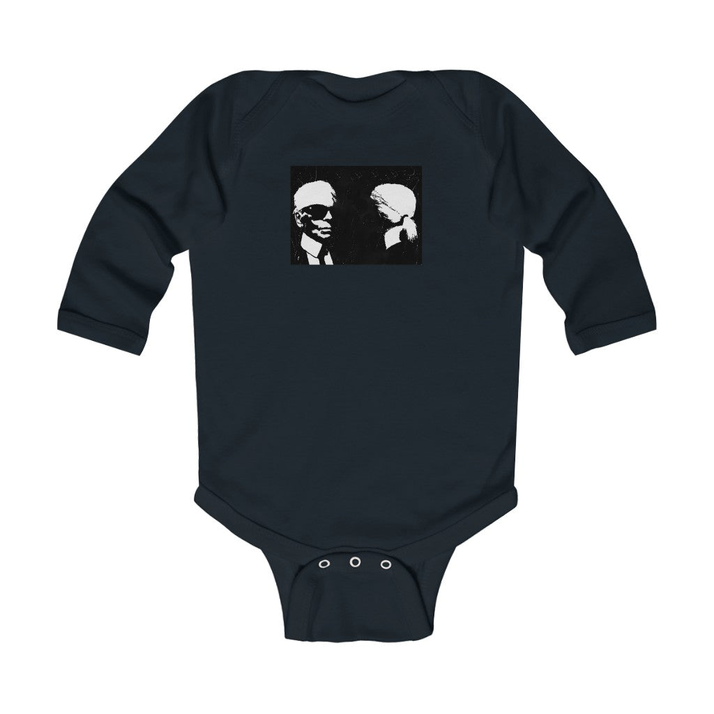 "Label Whore" Infant Long Sleeve Bodysuit