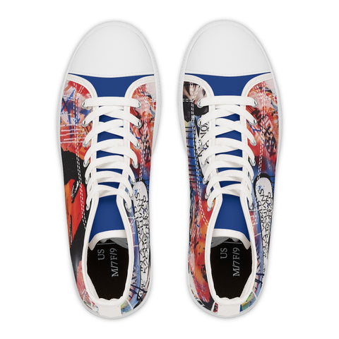 "Dare To Be Different" Women's High Top Sneakers