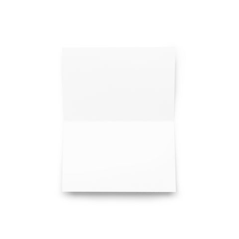"Label Whore" Greeting card
