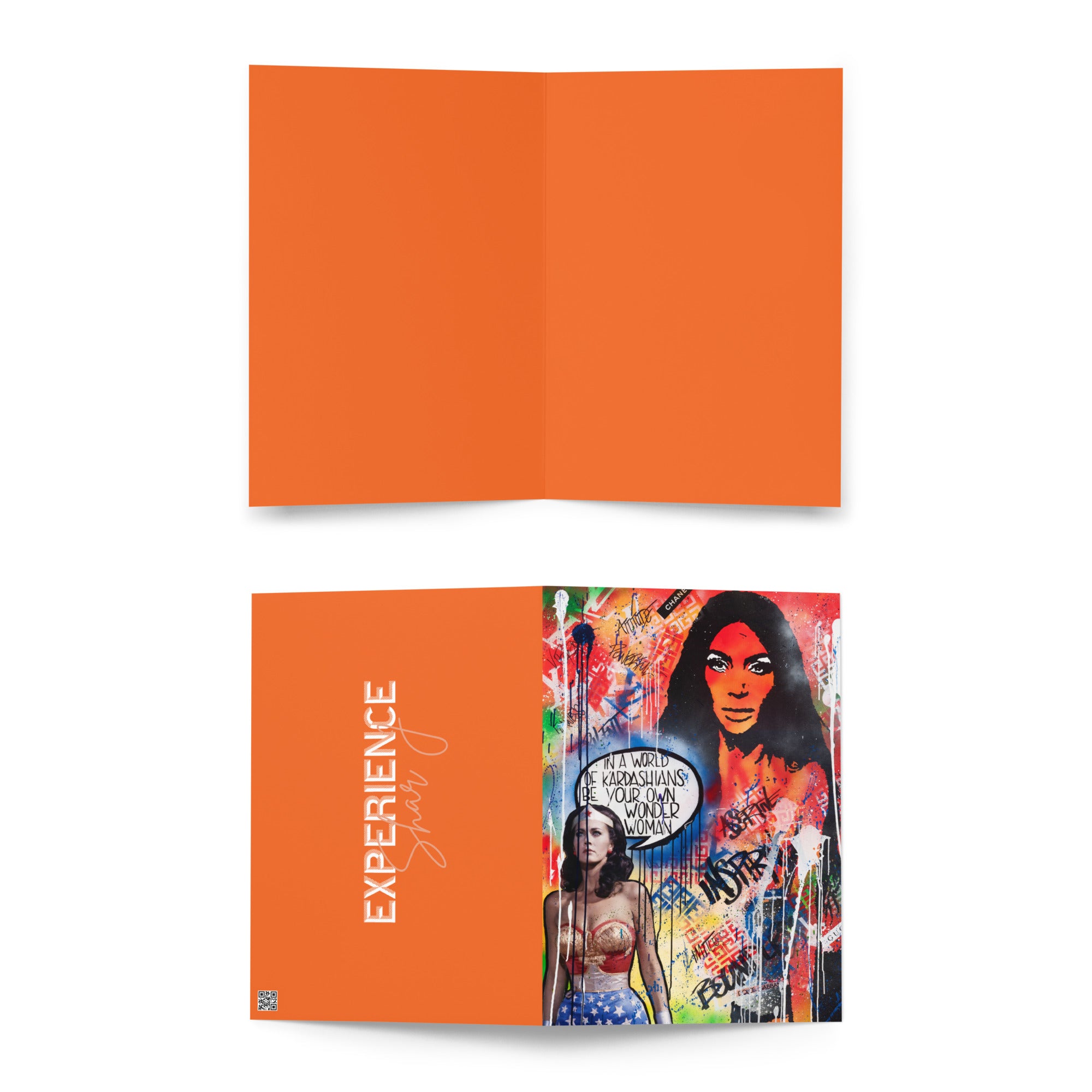"Dare To Be Different" Greeting card