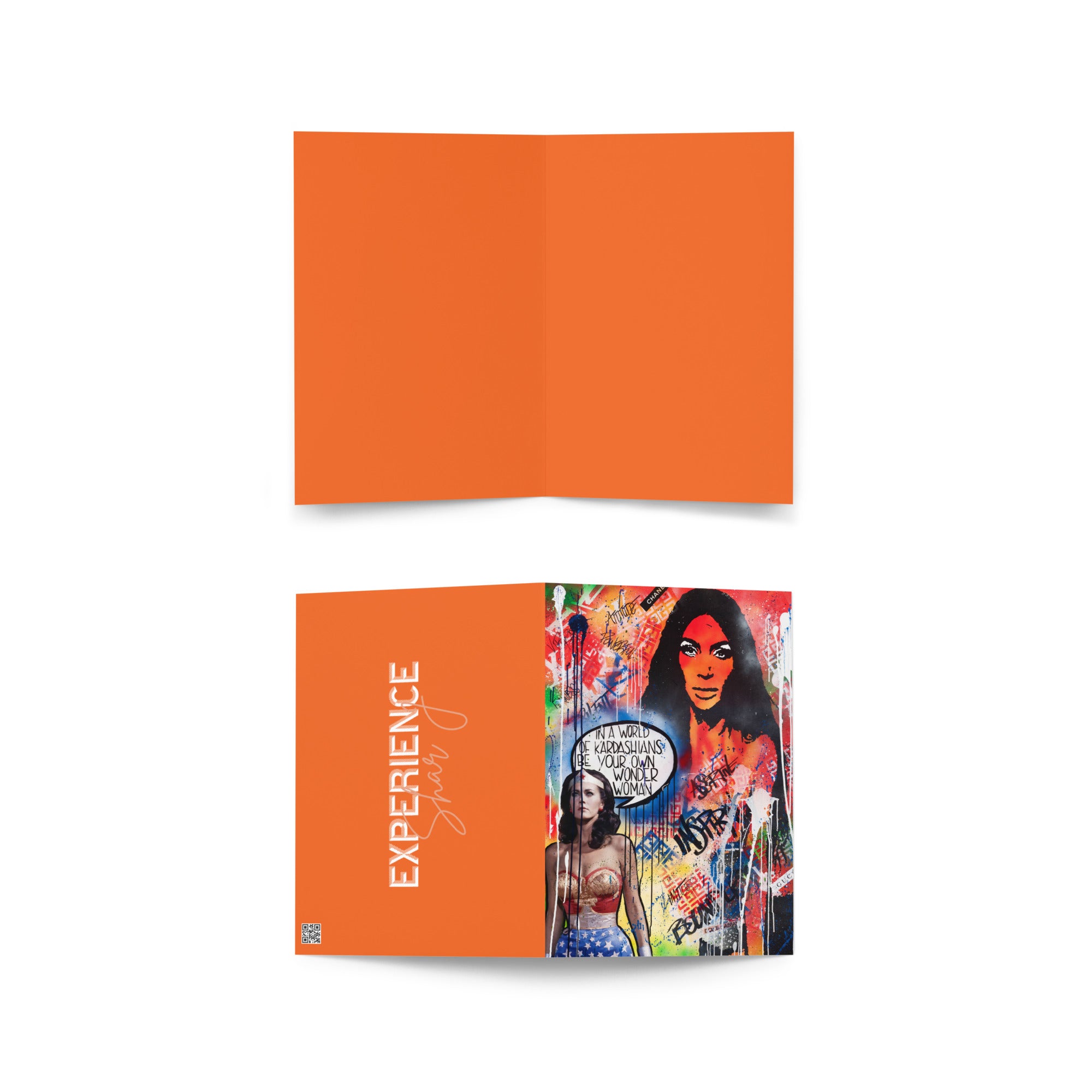 "Dare To Be Different" Greeting card