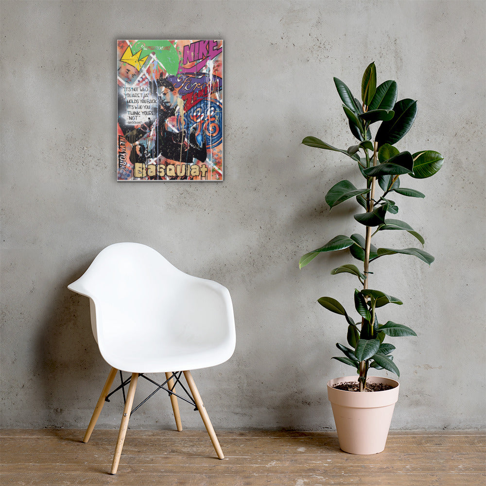 "Basquiat/Warhol Tribute Canvas