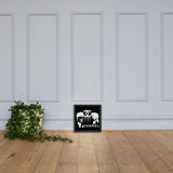 "Karl Lagerfeld-Label Whore" Framed poster