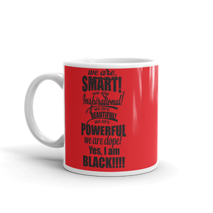 "We Are Smart" Red Mug