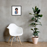 Framed "Love is...." Poster