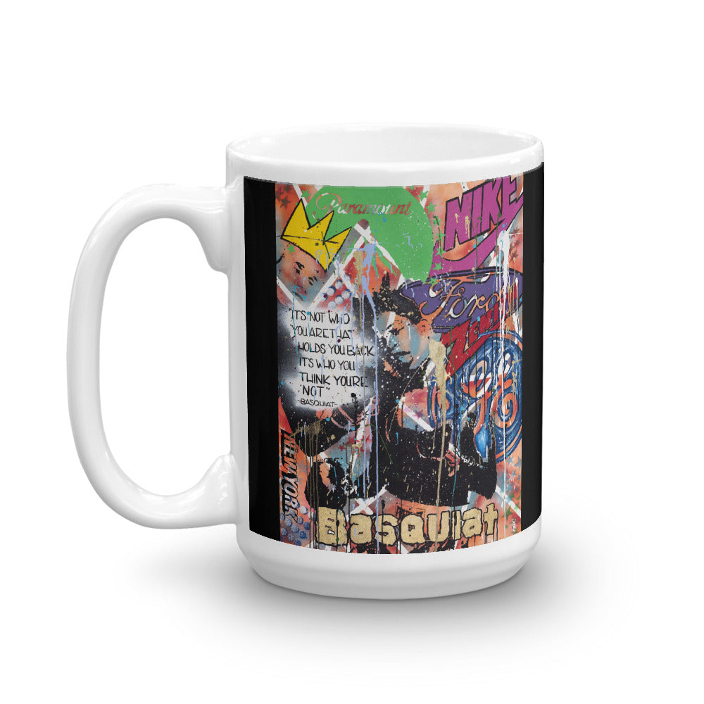 "Basquiat/Warhol Tribute" Mug