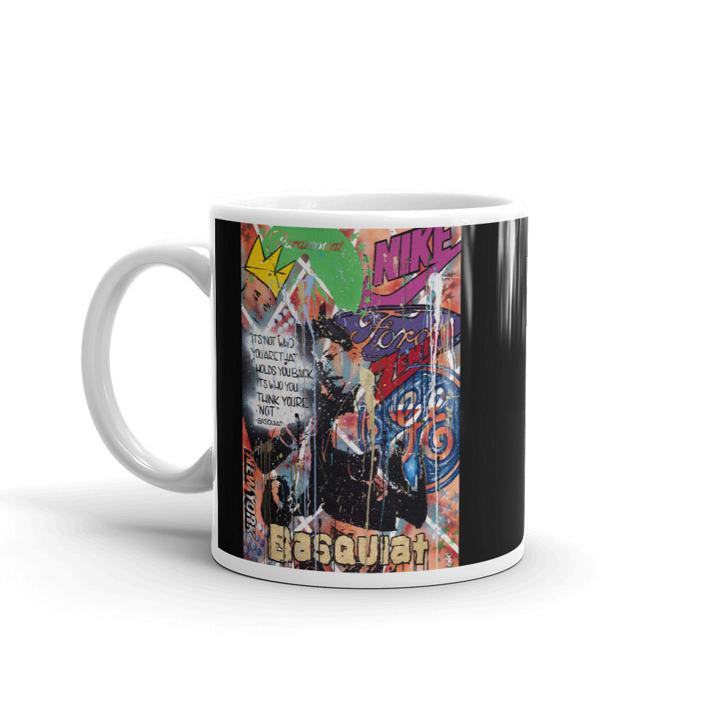 "Basquiat/Warhol Tribute" Mug