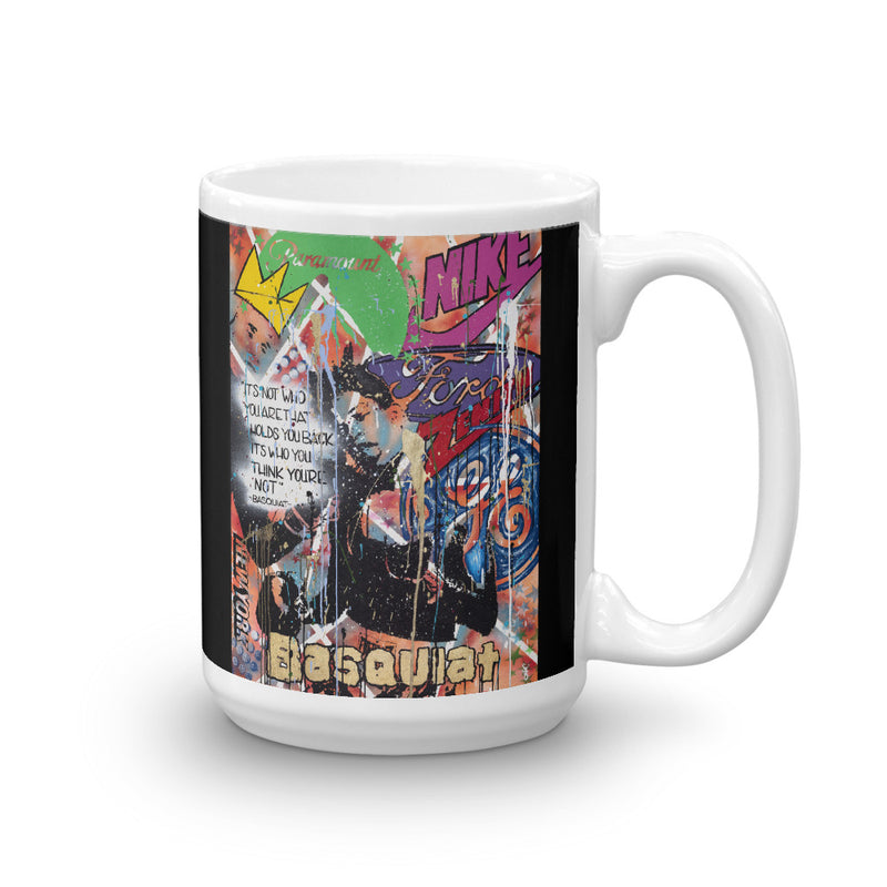 "Basquiat/Warhol Tribute" Mug
