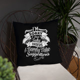 "I'm Sorry...." Basic Pillow