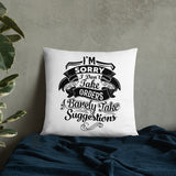 "I'm Sorry..." Basic Pillow