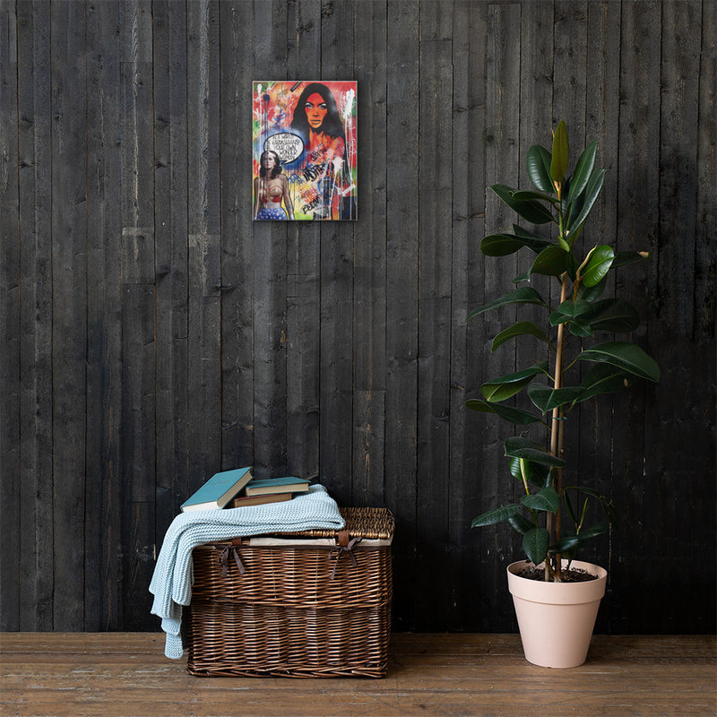 "Dare To Be Different"  Canvas