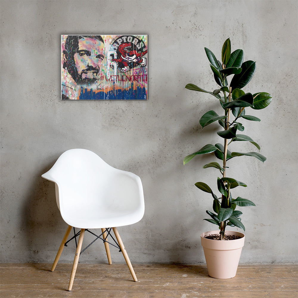 "Remember The North" Canvas