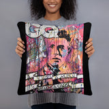 "Rebel With A Cause" Basic Pillow