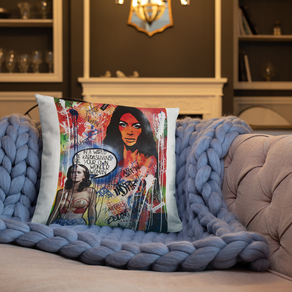 "Dare To Be Different" Basic Pillow