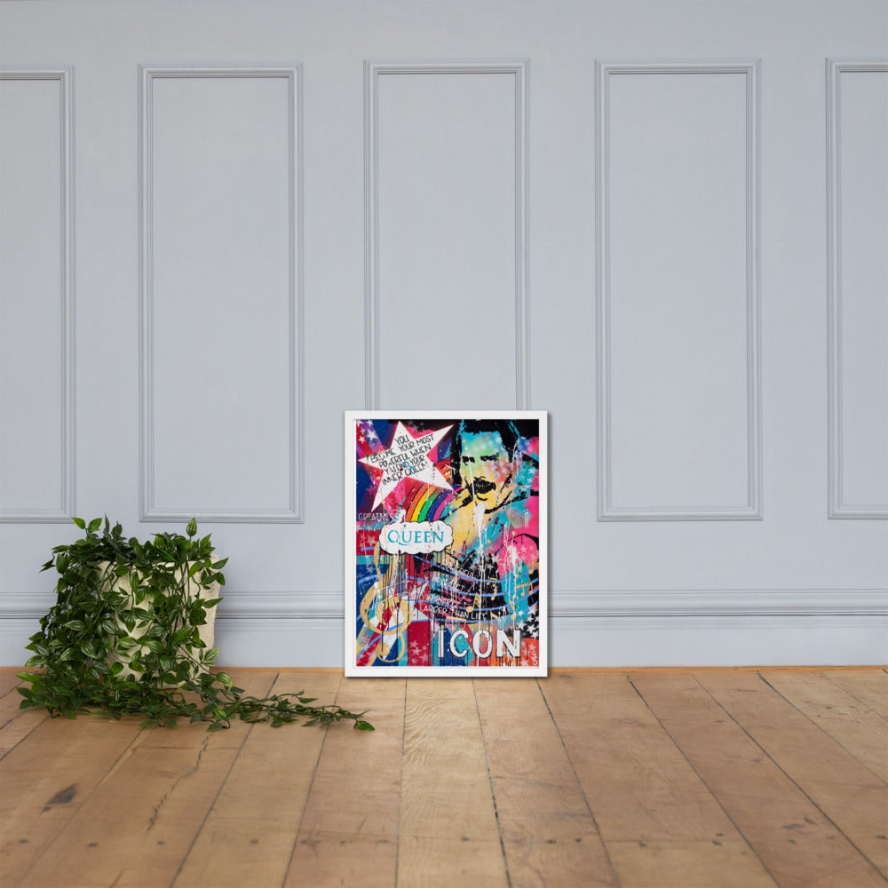 Framed "Find Your Inner Queen" Poster