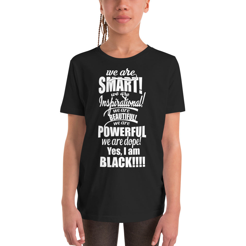 Youth "We are Smart" Short Sleeve T-Shirt