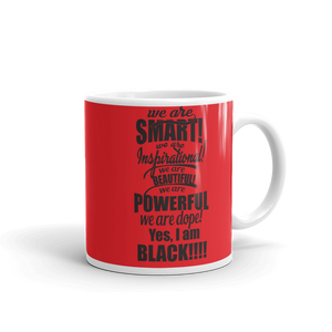 "We Are Smart" Red Mug