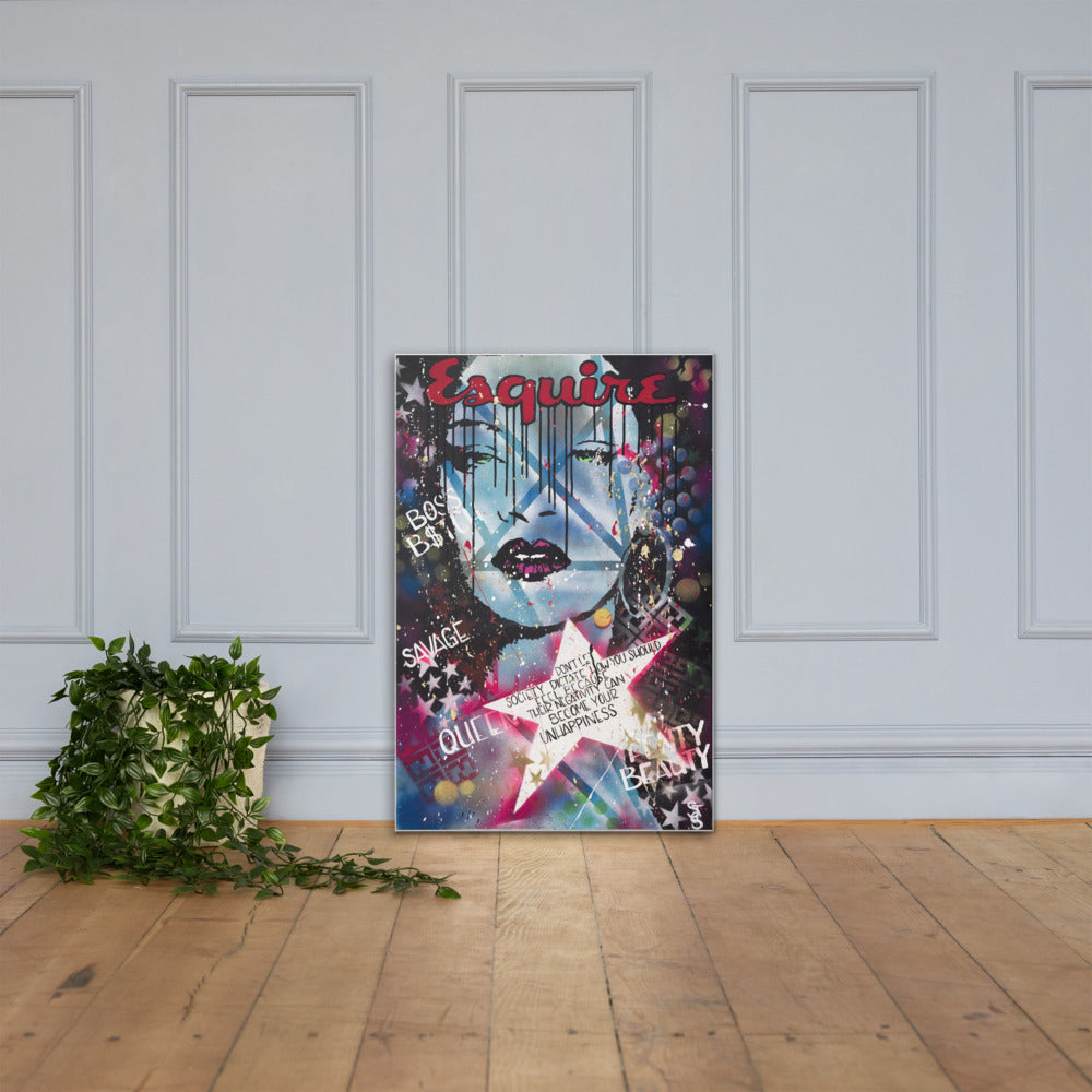 "Be The Boss" Canvas