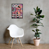 "Rebel With A Cause" Framed poster