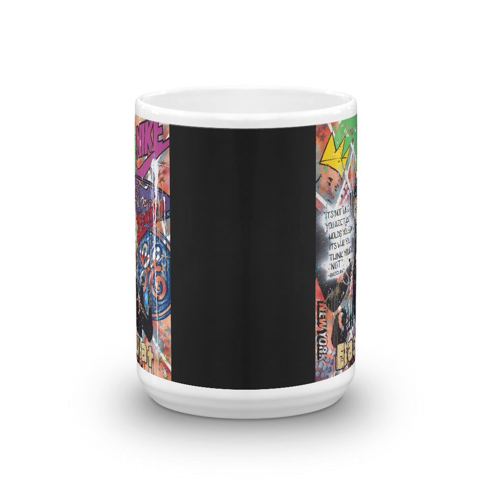 "Basquiat/Warhol Tribute" Mug