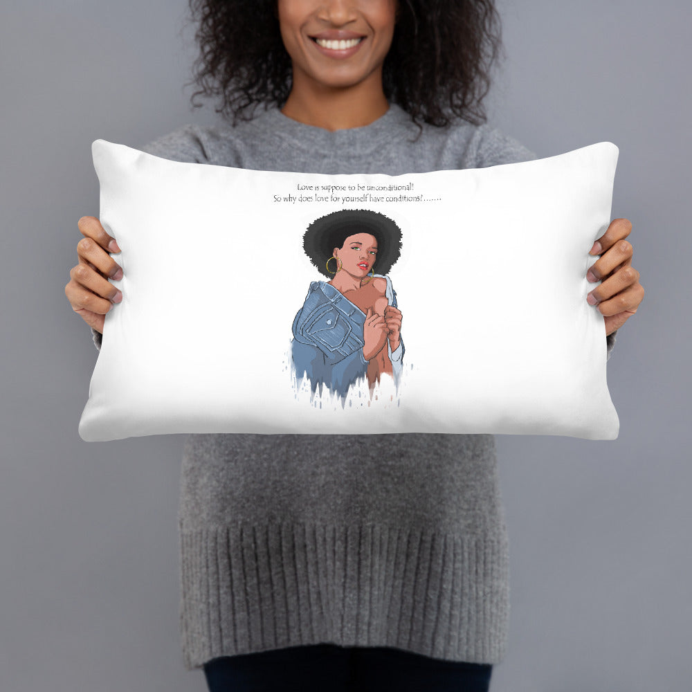 Basic "Love is..." Throw Pillow