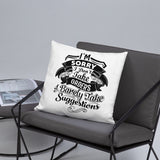 "I'm Sorry..." Basic Pillow