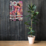 "Rebel With A Cause" Framed poster