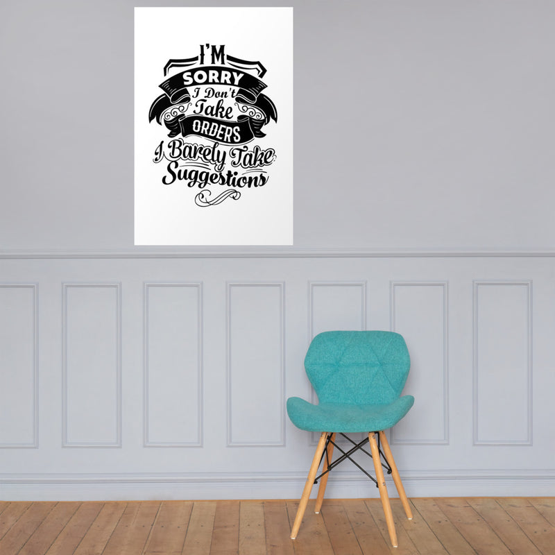 "I'm Sorry..." Poster