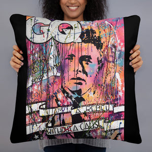 "Rebel With A Cause" Basic Pillow