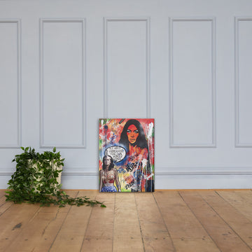 "Dare To Be Different"  Canvas