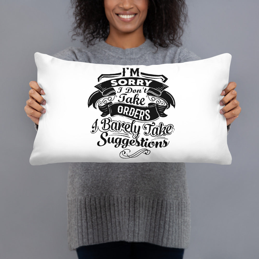 'I'm Sorry..." Basic Pillow