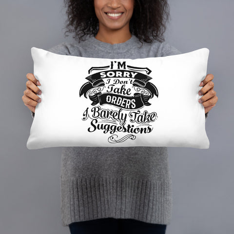 'I'm Sorry..." Basic Pillow