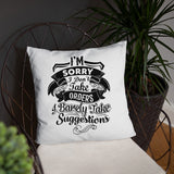 "I'm Sorry..." Basic Pillow