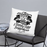 "I'm Sorry..." Basic Pillow