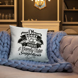 "I'm Sorry..." Basic Pillow