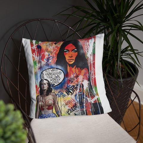 "Dare To Be Different" Basic Pillow