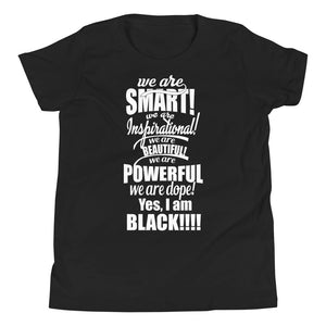Youth "We are Smart" Short Sleeve T-Shirt