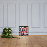 "Rebel With A Cause" Framed poster