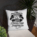 "I'm Sorry..." Basic Pillow