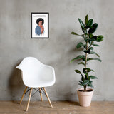 Framed "Love is...." Poster