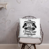 "I'm Sorry..." Basic Pillow