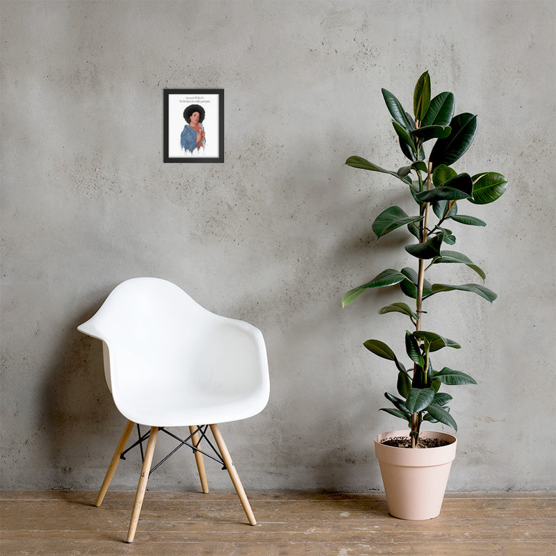 " Last dance" Framed poster