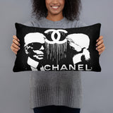 'Karl Lagerfeld-Label Whore" Basic Pillow